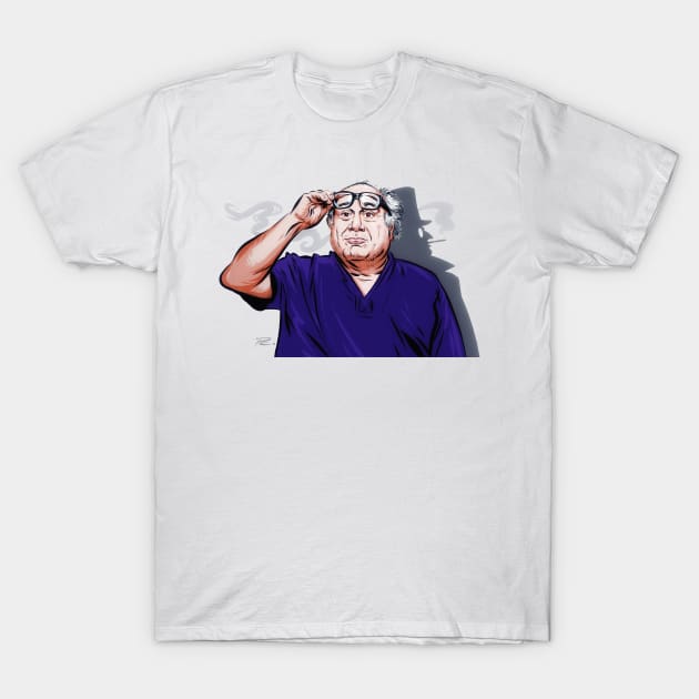 Danny DeVito - An illustration by Paul Cemmick T-Shirt by PLAYDIGITAL2020
